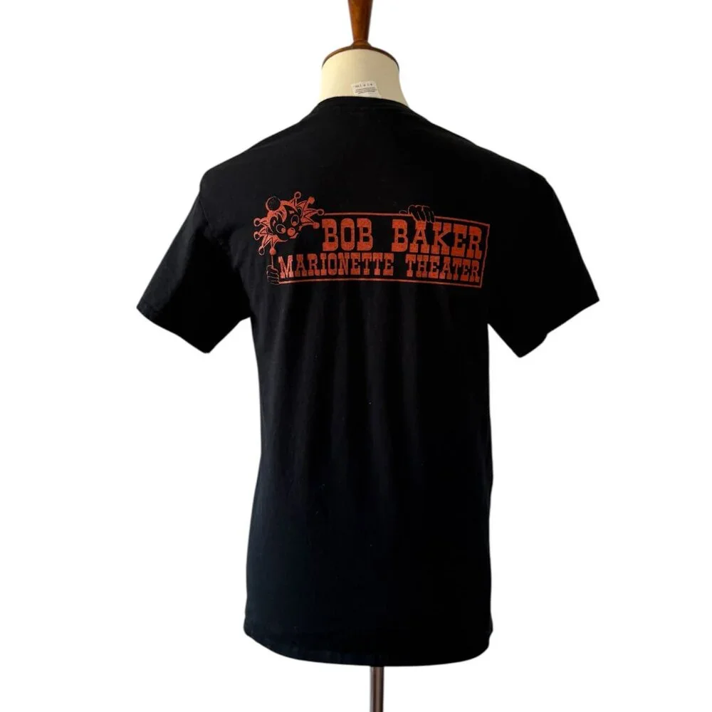 Bob Baker Marionette T Shirt Halloween Spectacular Black S Small - Picture 3 of 6